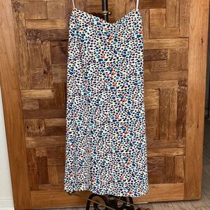Never worn! Jersey Alice Maxi Skirt in Ditsy Leopard Print AW21